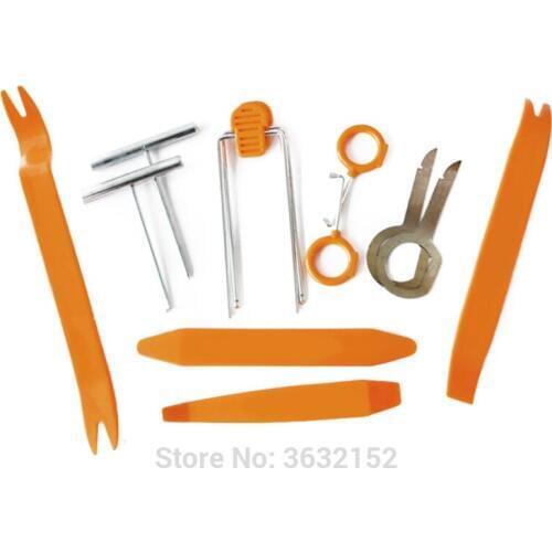 12PCS Car Radio Plastic Auto Dismantle Tools Kit Accessories Car Styling For infiniti fx35 q50 g35 g37 qx70 qx50 fx fx37 m35 q70