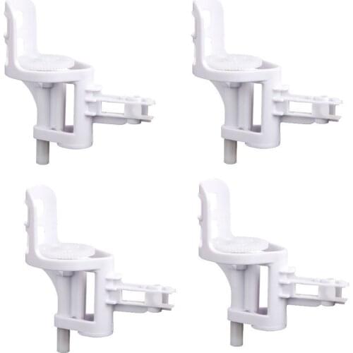 4pcs * Plastic Motor Base for Syma X5C JJRC H5C RC Quadcopter (White)