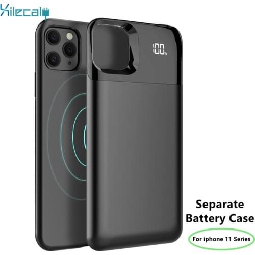 5000mAh External Battery Charger Case for iPhone 11 Pro Max Power Bank Wireless charging Backup Case for iPhone iphone 11 Pro