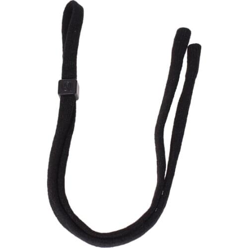 54CM Nylon Sport Sunglasses Neck Strap Eyeglasses Cord Lanyard Holder Black