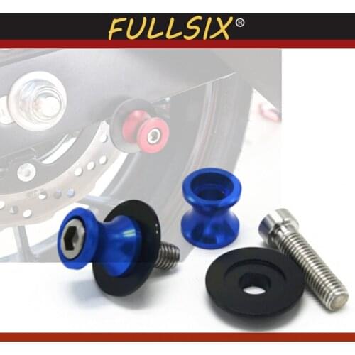 Motorcycle accessories M10 Swingarm Spool sliders stand screws For Kawasaki Ninja ZX-6RR ZX600 2003 2004 2005 2006