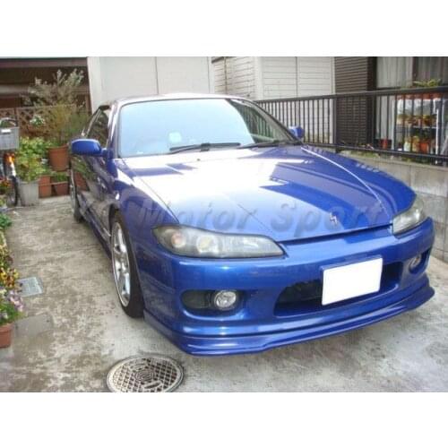 Car Accessories FRP Fiber Glass ABF Style Front Diffuser Lip Fit For 1999-2002 S15 Silvia Front Lip Car Stying