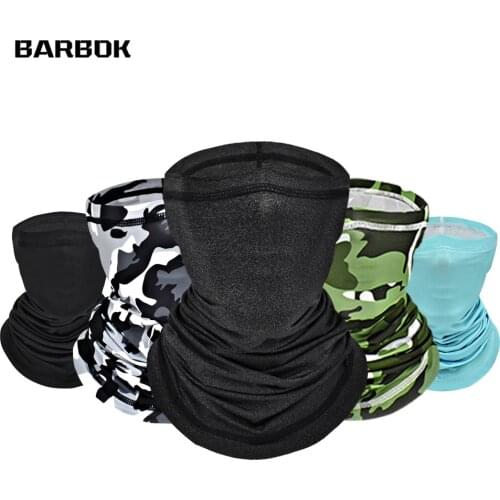 WOSAWE Outdoor Sport Bandana Military Tube Scarf Fishing Cycling Tactical Hiking Face Cover Neck Gaiter Half Mask Headband Men