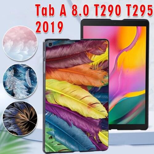 Tablets Case for Samsung Galaxy Tab A 8.0 (2019) T290/T295 Hard Anti-Fall Cover Case + Free Stylus