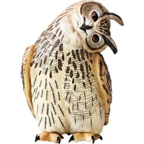 Owls Model Wild Animal Snowy Owl Strigiformes Figure Collector Decor Kids Gift Crafts Souvenirs Vehicle Simulation Hand-made