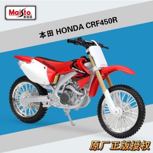 Maisto 1:12 Honda CRF450R Diecast Alloy Motorcycle Model Toy