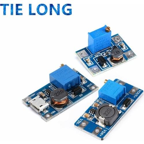 MT3608 DC-DC Step Up Converter Booster Power Supply Module Boost Step-up Board MAX output 28V 2A for arduino diy kit