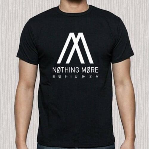 Nothing More Rock Band Logo Mens Black T-Shirt Size S to 3XL