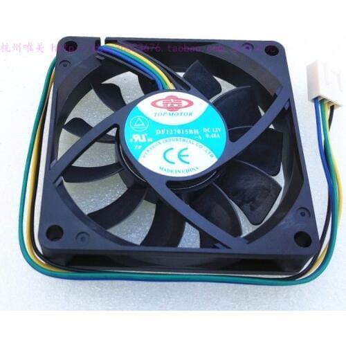 NEW TOP MOTOR DF127015BH-A 7CM 7015 Server 4PIN 12V 0.48A cooling fan