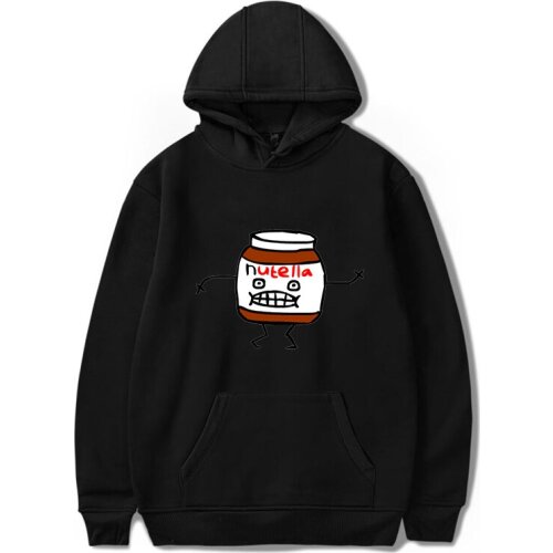 Nutella Autumn hoodie and winter Harajuku graphic sweatshirt Kawaii print hooded womens pullover tops cool womens casual women