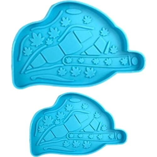 Lip Shaped Coaster Cup Mat Pad Epoxy Resin Mold Keychain Pendant Silicone Mould DIY Crafts Ornaments Jewelry Casting Tools