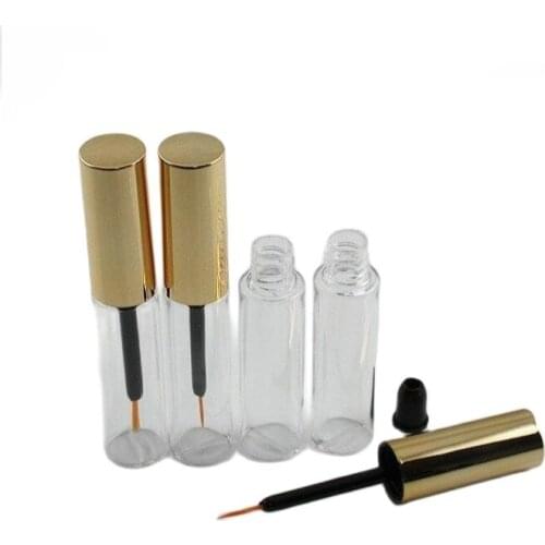 8ml transparent empty lip gloss tube mascara eyeliner art nail brush make up cosmetic packing
