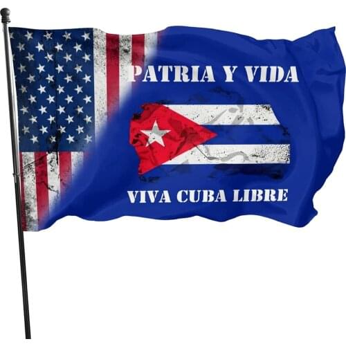 Cuba Libre Flags 3x5 Outdoor/Indoor Holiday Decoration Garden Flag