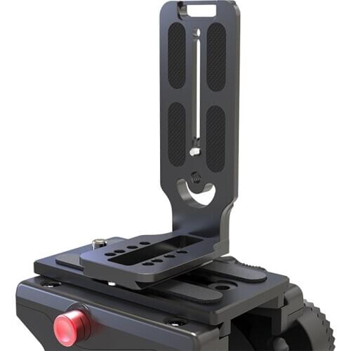 Jieyang vertical L-shaped quick-loading SLR camera camera tripod Universal quick-loading plate for Sony Nikon Canon 5D2/3/4