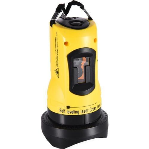 High Precision 2-Line Automatic Leveling Cross Laser Level Instrument Laser Marker Infrared Line Projector