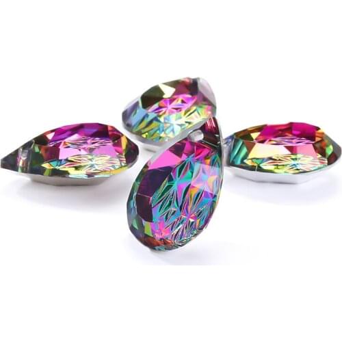 XiChuan High Quality Drop Nail Art Rhinestone DIY Nail Art Crystal Rhinestone Glue On Stone Four Sizes Of Clothing Accessories