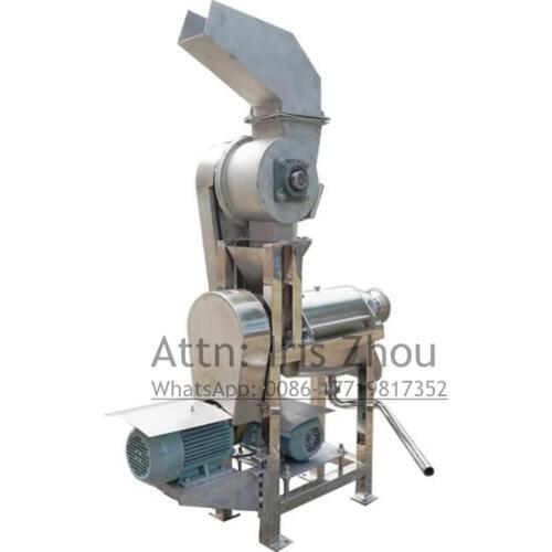 1.5T/H Commercial broken apple/Pineapple juice extractor crushing fruit juicer making machine for sale
