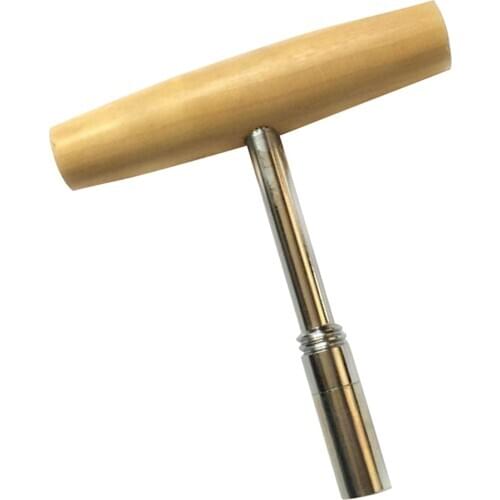 1Piece of Adjustable T Shape Piano Tuner Spanner Wrench Star Tip Professional Tuning Hammer Tool