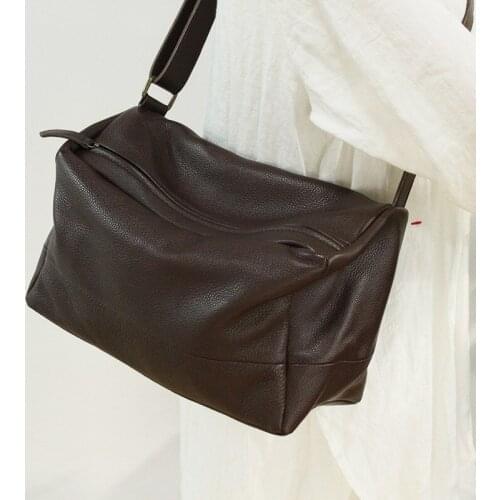 2021 retro art soft leather square crossboday bag womens shoulder bag casual ladies messenger bags