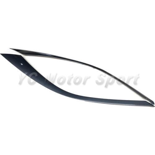 Car Accessories Carbon Fiber OEM Style Wind Deflector 2pcs Fit For 2016-2017 McLaren 570S Windows Visor Car Stying