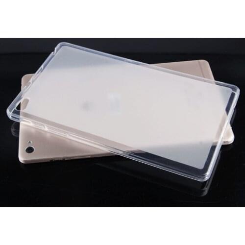 TPU back case cover For HUAWEI M2-801W M2-803L M2-802L 801L 8 inch Transparent Back Case For Huawei MediaPad M2 8.0 + Pen