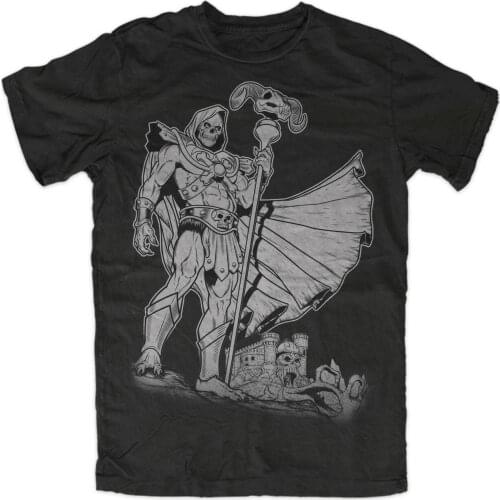 MOTU, Cult, Universe, Masters, He-Man, Snake Mountain Skeletor T-Shirt. Summer Cotton Short Sleeve O-Neck Mens T Shirt New S-3XL