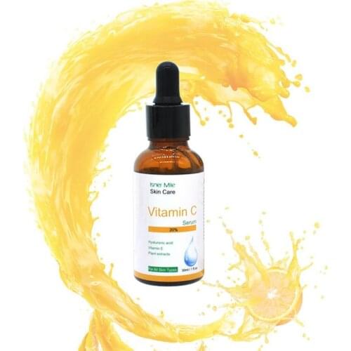 Hyaluronic Acid Vitamin C + Serum Skin Brightening Anti HJH1090 Wrinkles Moisturizng R9D6