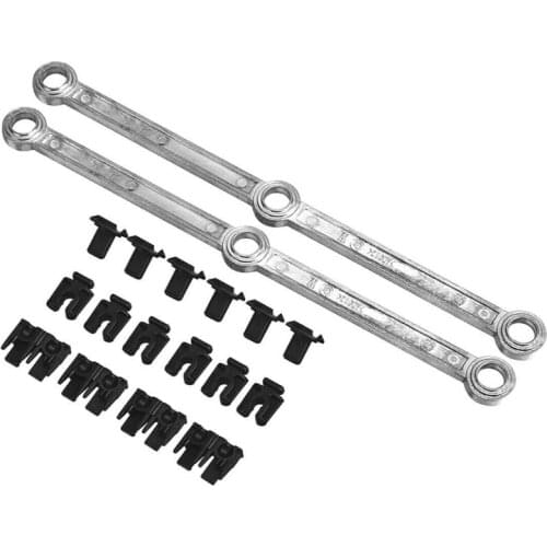 U90C OM642 6420907737 Intake Manifold Swirl Runner Connecting Rods Repair Kit Compatible with E Class W212 2010-2015