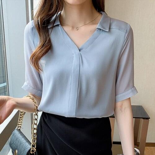 Madou girl Light Blue Blouses