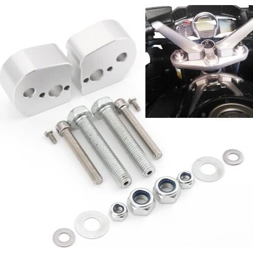 Motorcycle accessories Handlebar Riser Bar Mount Handle Clamp For Yamaha FJR 1300 2006-2020 Handle bar Adapter Mount