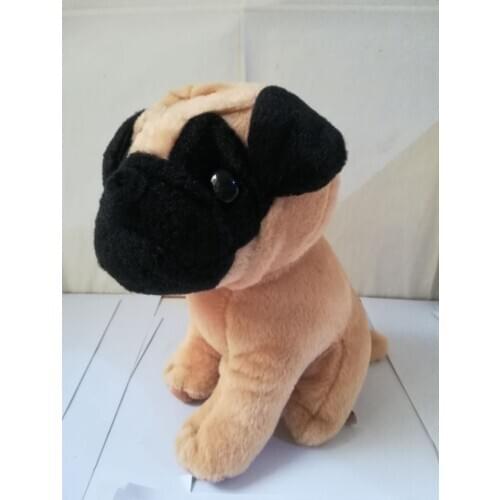 About 22cm squatting shar pei dog plush toy soft doll baby toy birthday gift w2957
