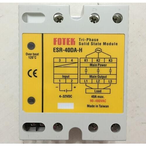 Original Taiwans FOTEK solid state relay / thyristor module ESR-40DA-H