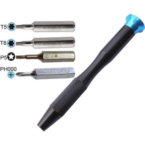 Torx T5 T8 P5 PH000 Screwdriver opening for MacBook Air 11" A1370 A1465 Bottom Screws/Hinge SSD Battery Screws/trackpad screws