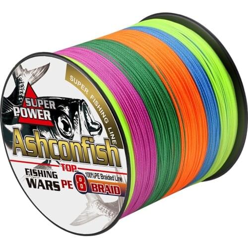Fishing line braid 500M rainbow 8x strong 6-300LB super fishing thread 0.1-1.0mm japan multifilament line for sea fishing