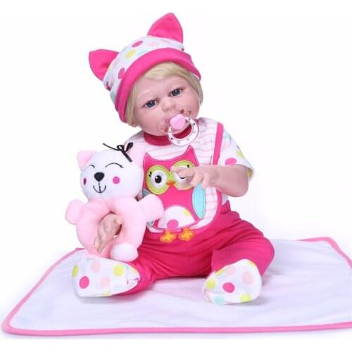 Lifelike Newborn Dolls 50cm Full Silicone Vinyl Baby Boy Doll Soft Lovely Boy Reborn Dolls Babies Xmas Gifts