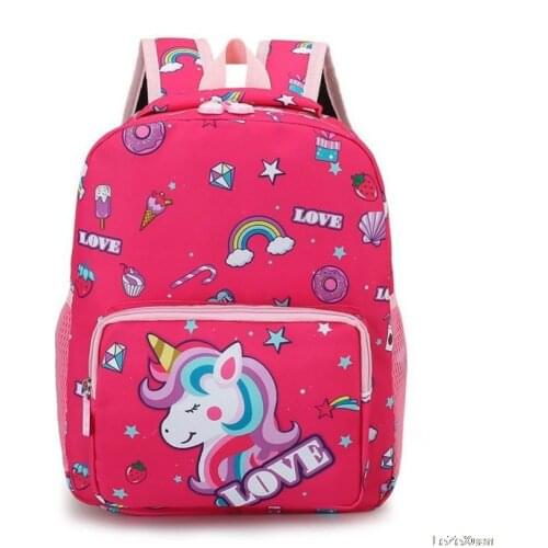 Cartoon Unicorn Backpack For Baby Boys Girls Unicorn Children Lovely Schoolbag Kindergarten Schoolbag Kids Gift