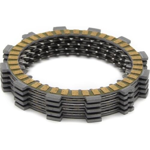 Motorcycle Clutch Friction Disc Plate Kit For Suzuki motor GS125 GT125 GZ125 GN125 RG80 RV125 TS100 C TF125 FX125 21451-28030