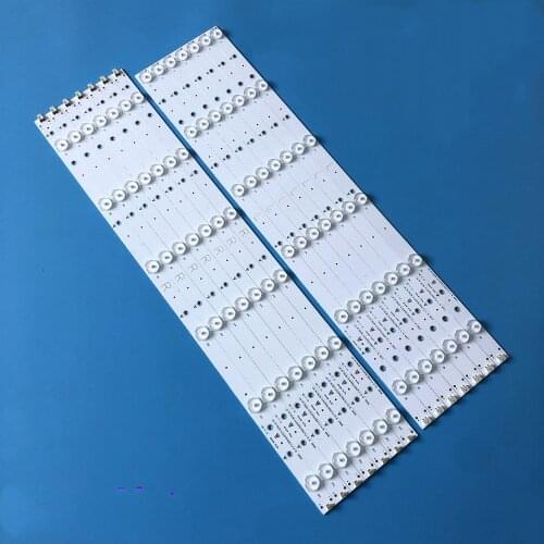LED backlight strip for Philips 55PFF3655/T3 55PFF3750/T3 AOC LE55D5542 LD55V02S LD6655V02S LB-PF3528-GJD2P5C550712-L/R-B