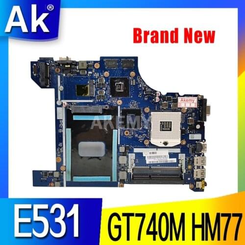 VILE2 NM-A044 For Lenovo ThinkPad E531 notebook motherboard GPU GT740M 100% test work 04Y1305 04Y1304 04Y1302 04Y1301