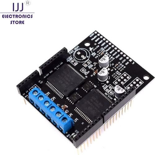 VNH5019 30A Dual High Power DC Motor Driver Shield Compatible with ARDUINO (Environmental Protection) VNH2SP30 upgrade