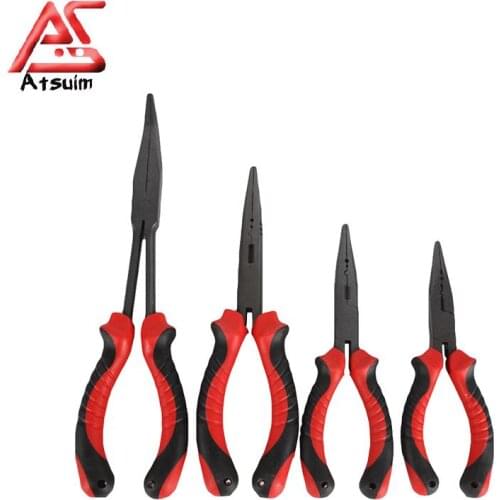 Tungsten steel sub clamp Multi Functional Fishing Pliers Scissors Line Cutter Hook Remover Fishing Clamp Accessories Tools