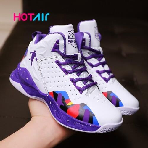 2021 sneakers Childrens Basketball Shoes For Boys Non-slip Kids Sport shoes boys sneakers Outdoor Sneakers Boy Trainers T601