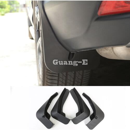 Car Styling Plastic Fender Soft Mudguard Protection Flap Splash Mud Guard Frame 4pcs For Honda CRV CR-V 2017 2018 2019 2020