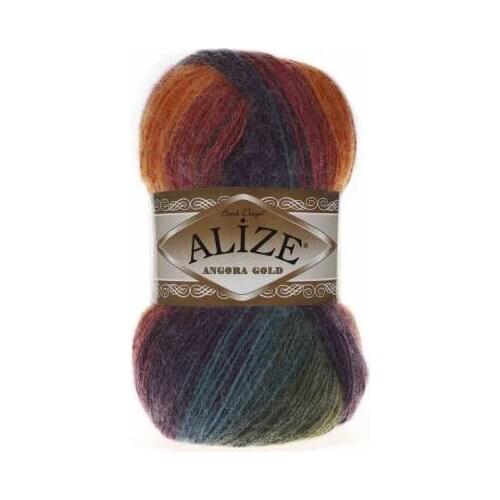 Alize Angora Gold Batik Hand Braid Lanyard 4827 4 Pcs