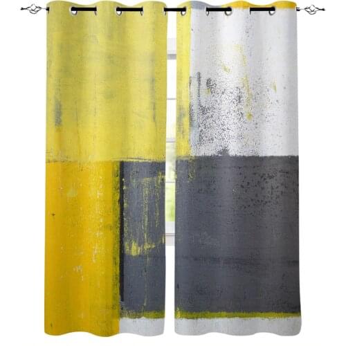 Abstract Art Watercolor Painting Modern Blackout Curtains For Living Room Bedroom Window Treatment Blinds Drapes Kitchen Curtain