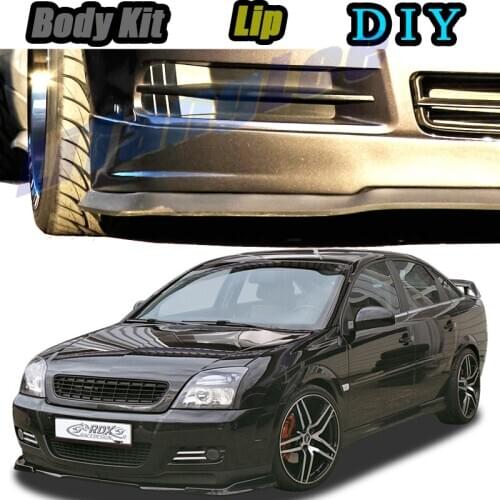 Car Bumper Lip Front Spoiler Skirt Deflector For Opel Vectra A / B / C / D Tune Car Modified Body Kit VIP Hella Flush Lips