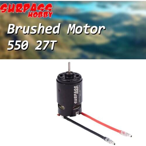 SURPASS HOBBY 550 12T 21T 27T 35T Brushed Motor for 1/10 TRAXXAS HSP HPI Wltoys D90 D110 SCX10 Off-Road Rock Crawler RC Car