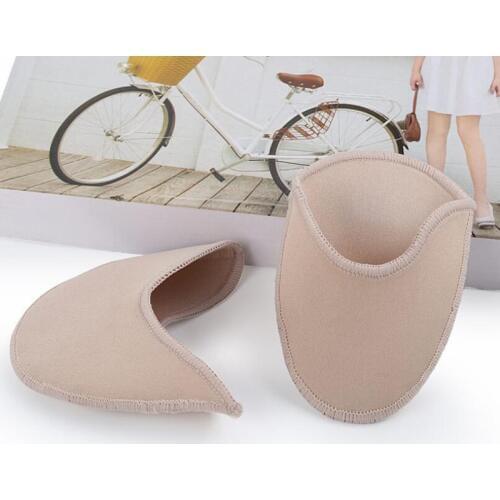 GAOKE Soft SEBS Toe Pads Foot Protector Shoes Forefoot Inserts Dancing Relieve Pain Fatigue Insoles for Ballet Pointe Ballerina