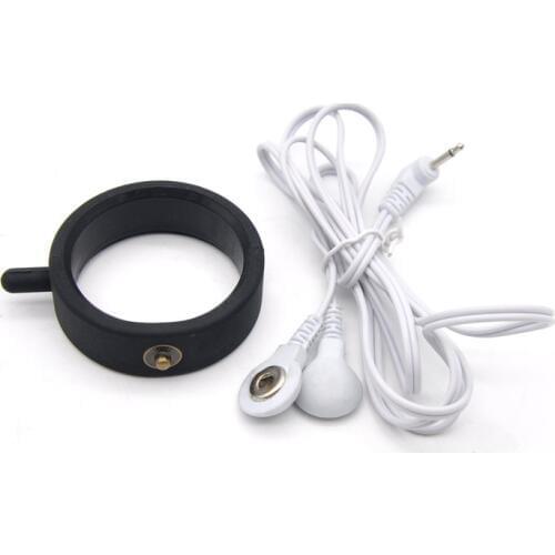 Electro Shock Penis Rings, Cock Enlargers Extension Rings, Electric Shock Orgasm Cock Ring, Medical Themed Sex Toy, A365
