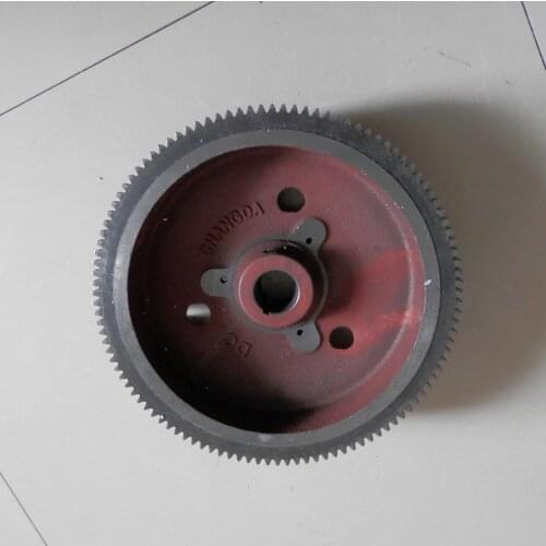 L100 FLYWHEEL & GEAR FITS YANMAR & MORE 9HP 10HP DIESEL 5KW ELECTRIC START KIT CW DIRE. FLY WHEEL